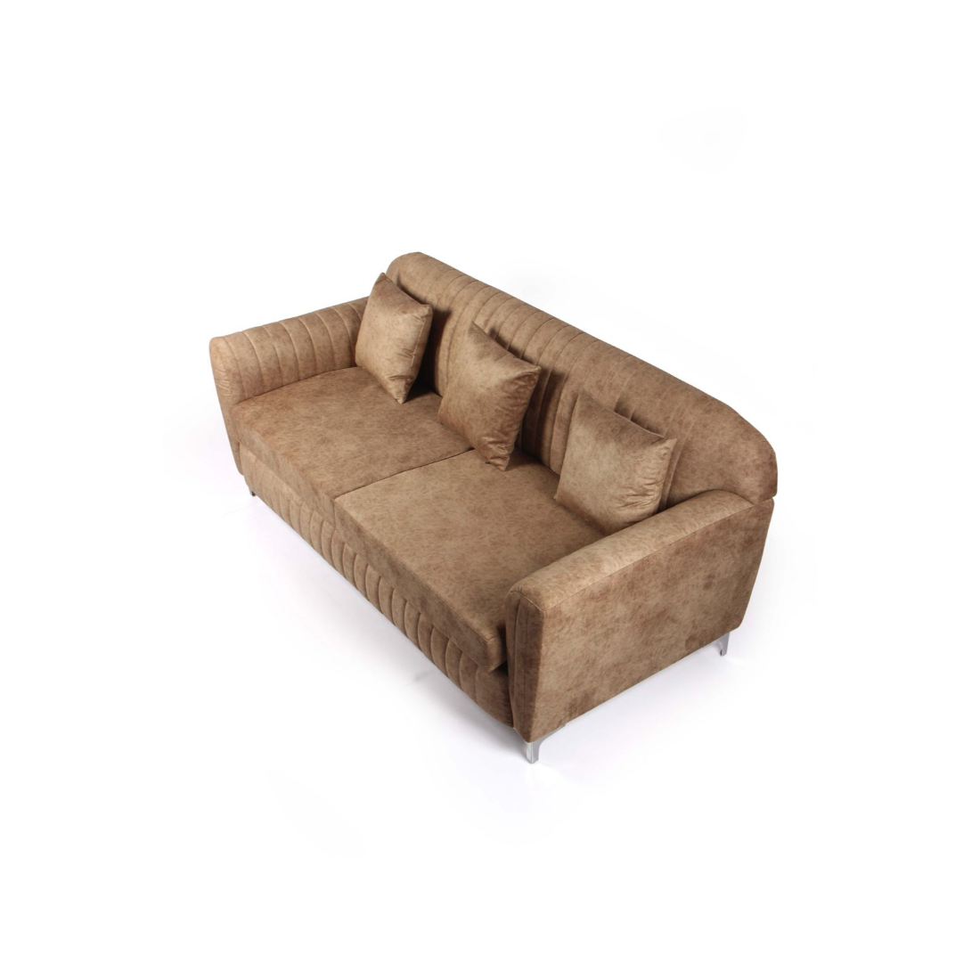 Primrose Augusta 3 Seater Sofa Set - Tan view 2